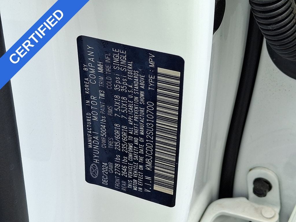 2025 Hyundai Tucson Hybrid SEL Convenience