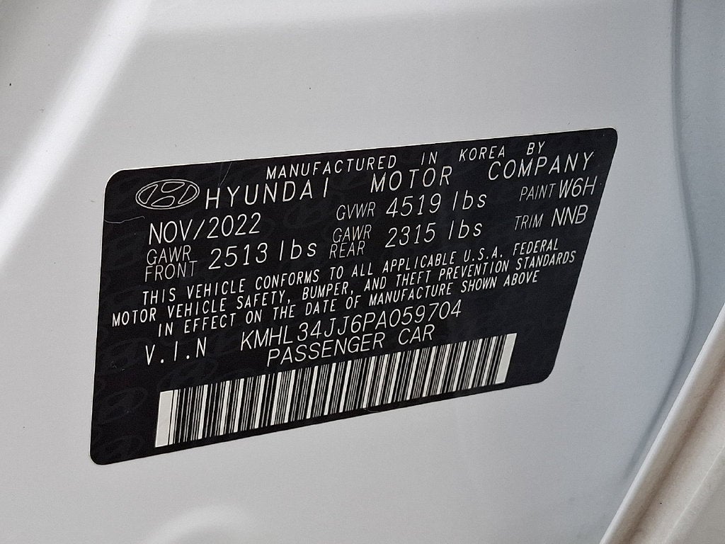 2023 Hyundai Sonata Hybrid SEL