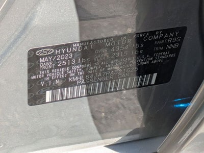 2023 Hyundai Sonata SEL