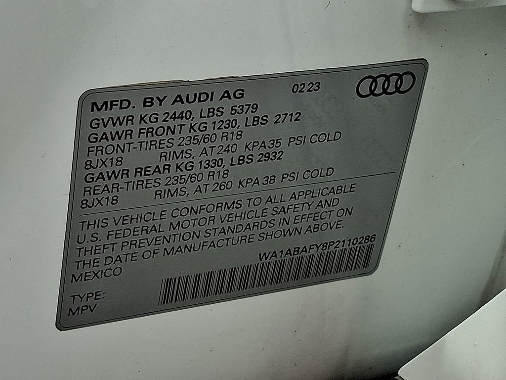 2023 Audi Q5 40 Premium quattro