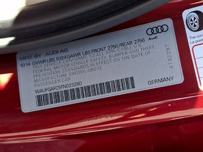 2015 Audi A6 3.0T Premium Plus quattro