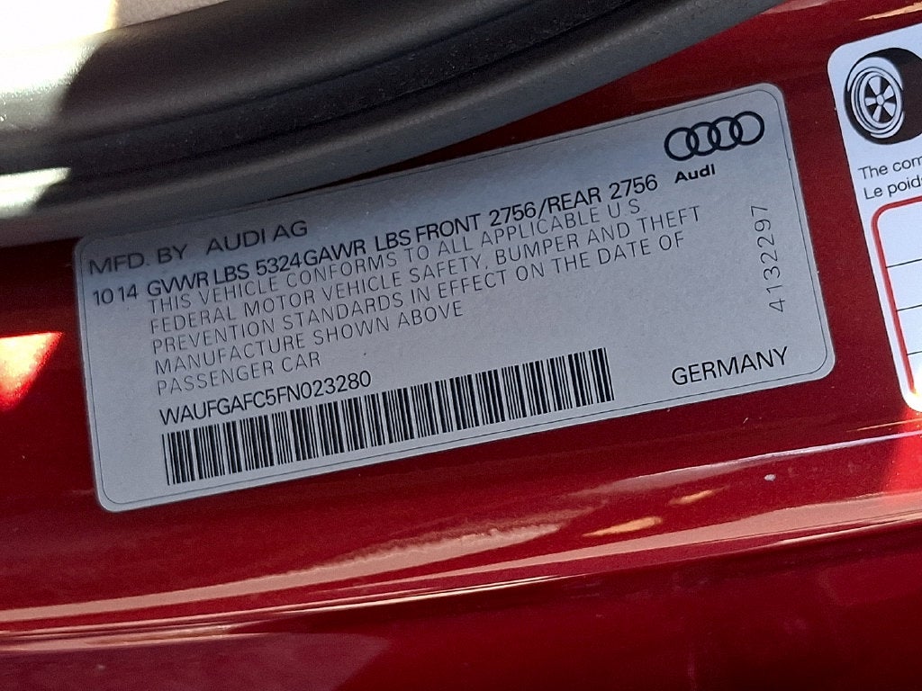 2015 Audi A6 3.0T Premium Plus quattro