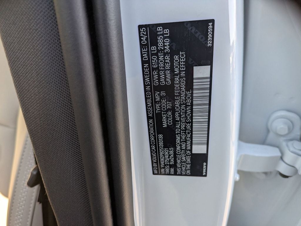 2025 Volvo XC90 B6 Plus 7-Seater 2025.5