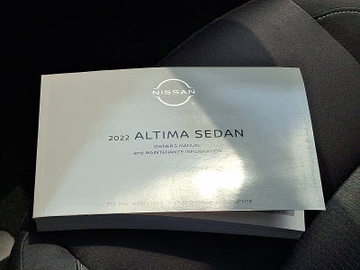 2022 Nissan Altima 2.5 SV