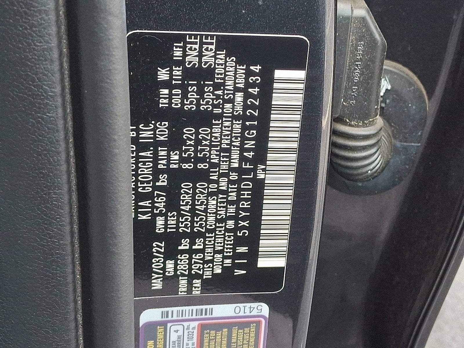 2022 Kia Sorento X-Line EX