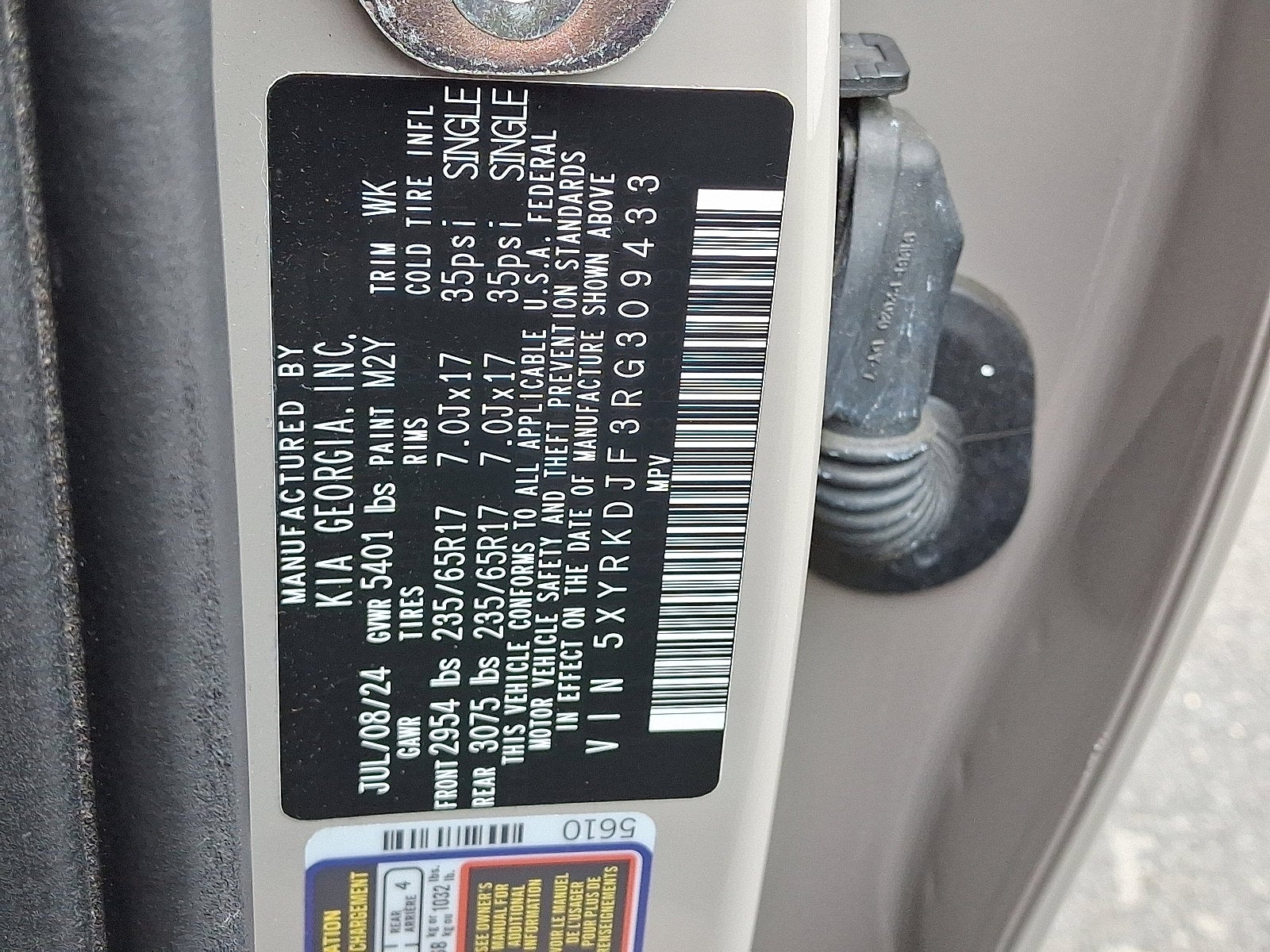 2024 Kia Sorento X-Pro SX Prestige