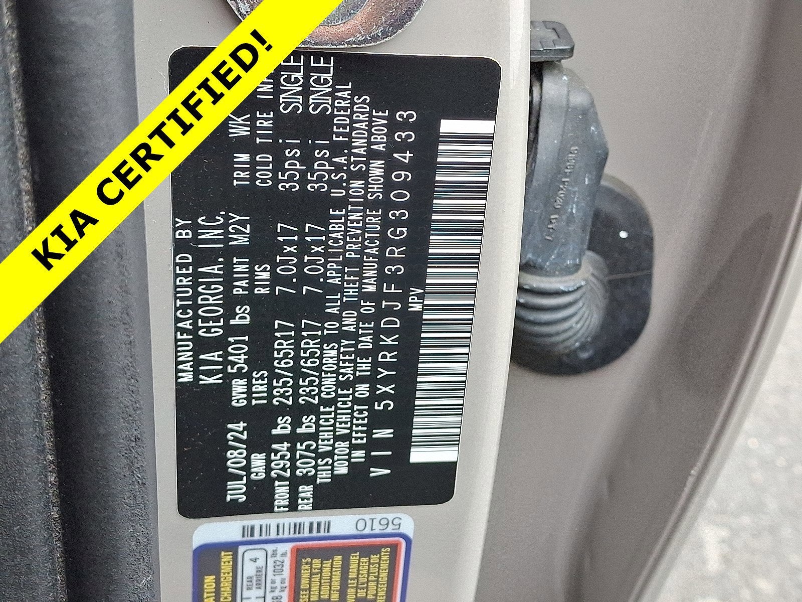 2024 Kia Sorento X-Pro SX Prestige