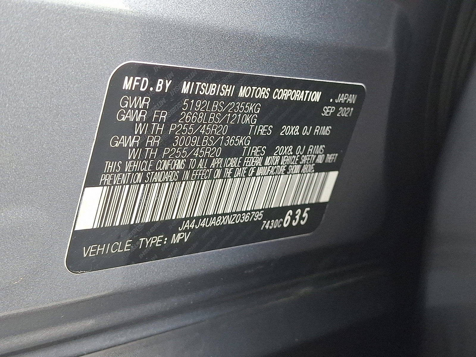 2022 Mitsubishi Outlander SE