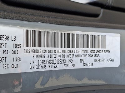 2020 Jeep Grand Cherokee Altitude