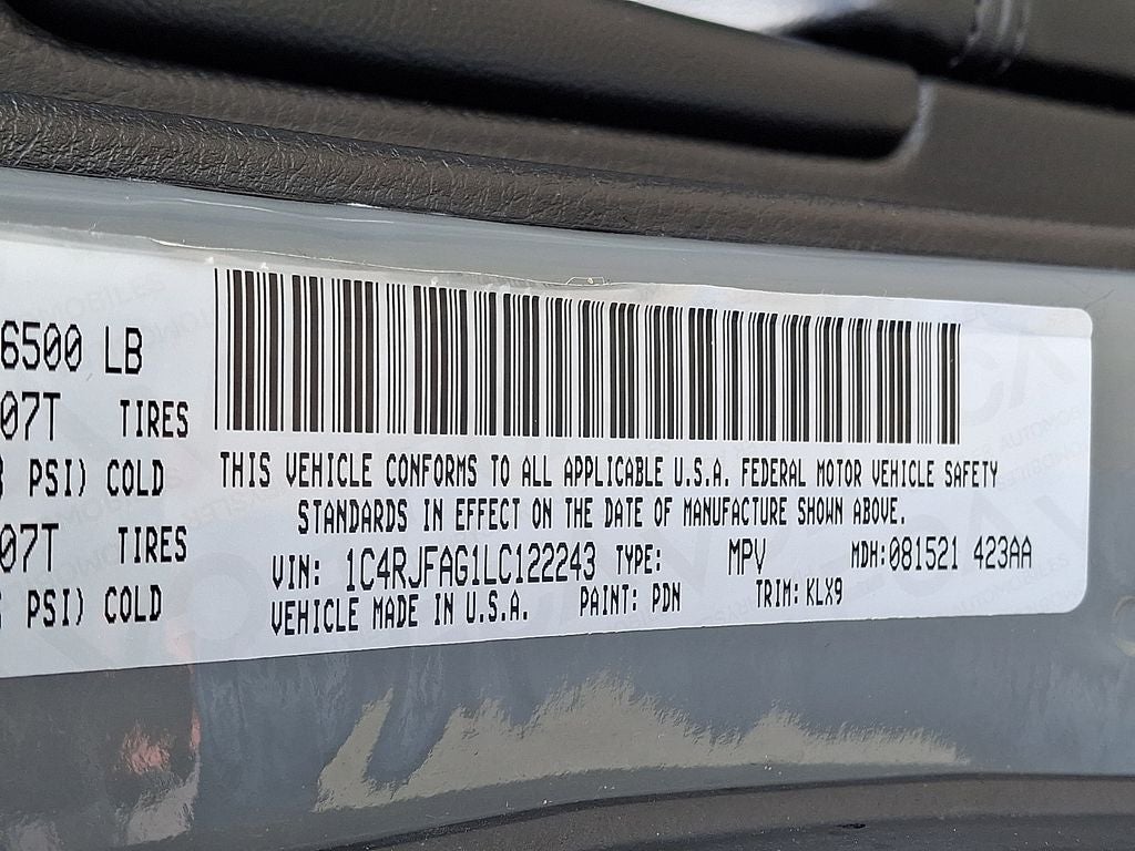 2020 Jeep Grand Cherokee Altitude