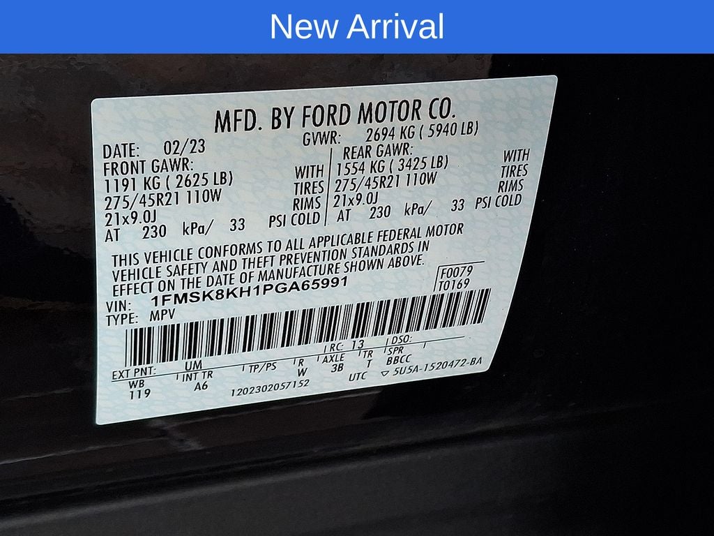 2023 Ford Explorer ST-Line