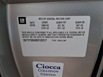 2006 Chevrolet Corvette Base 3LT