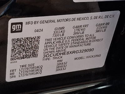 2024 Chevrolet Silverado 1500 ZR2