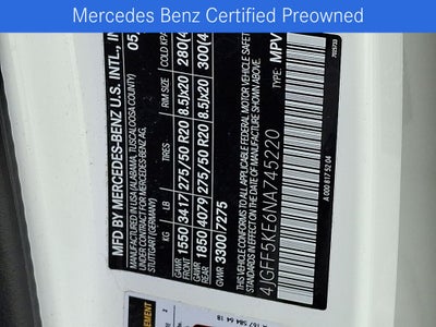 2022 Mercedes-Benz GLS GLS 450 4MATIC®