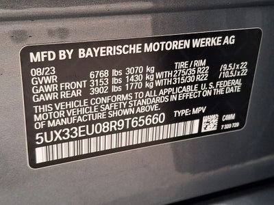 2024 BMW X5 M60i