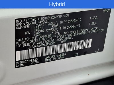 2021 Toyota Venza Limited