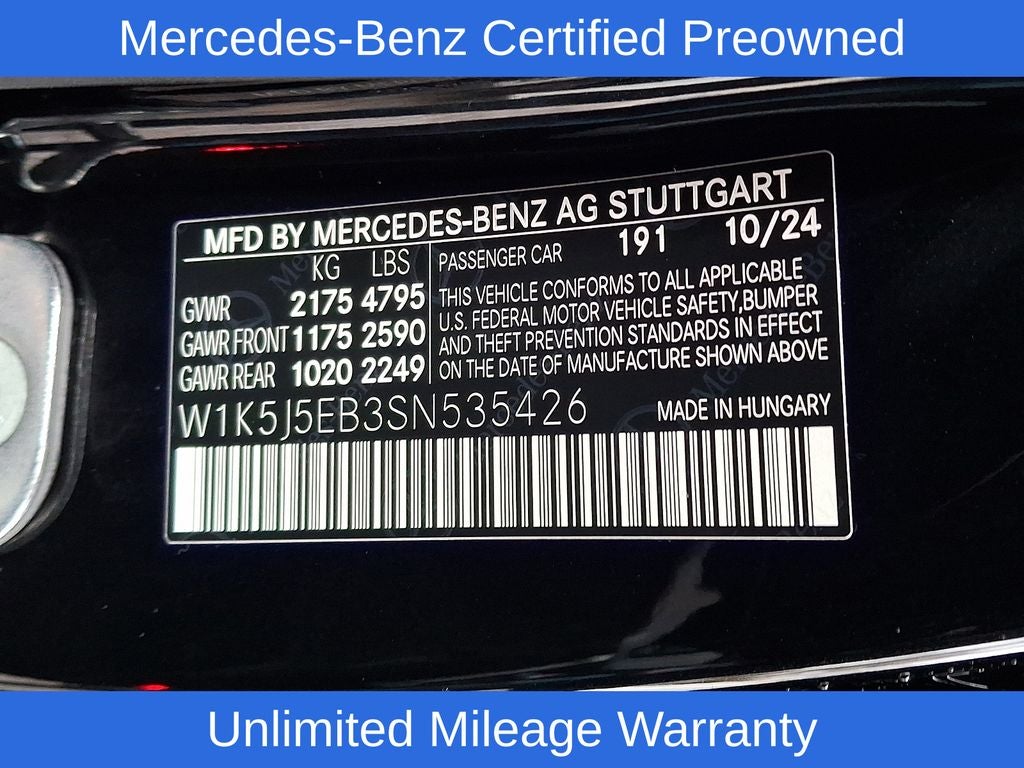 2025 Mercedes-Benz CLA CLA 45 AMG® 4MATIC®