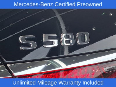 2022 Mercedes-Benz S-Class S 580 4MATIC®