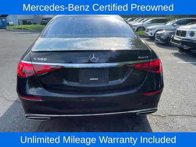2022 Mercedes-Benz S-Class S 580 4MATIC®