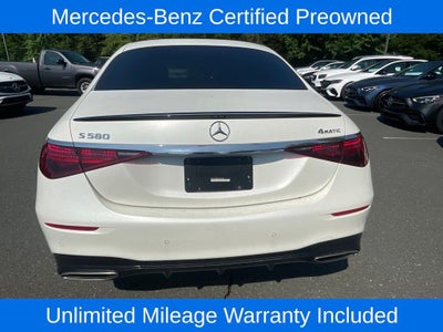 2022 Mercedes-Benz S-Class S 580 4MATIC®