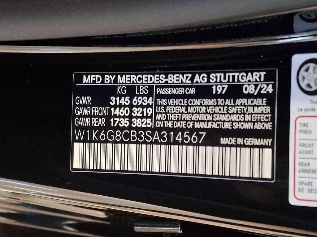 2025 Mercedes-Benz S-Class S 63 E AMG® 4MATIC®