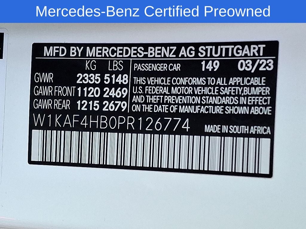 2023 Mercedes-Benz C-Class C 300 4MATIC®