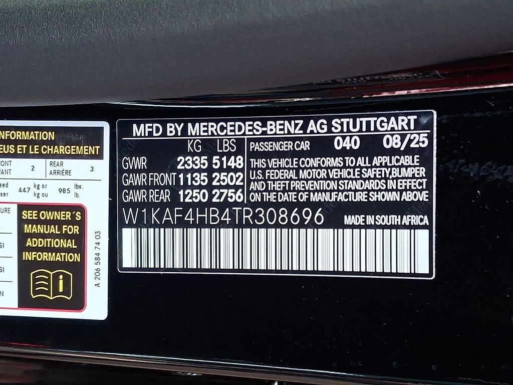 2026 Mercedes-Benz C-Class C 300 4MATIC®