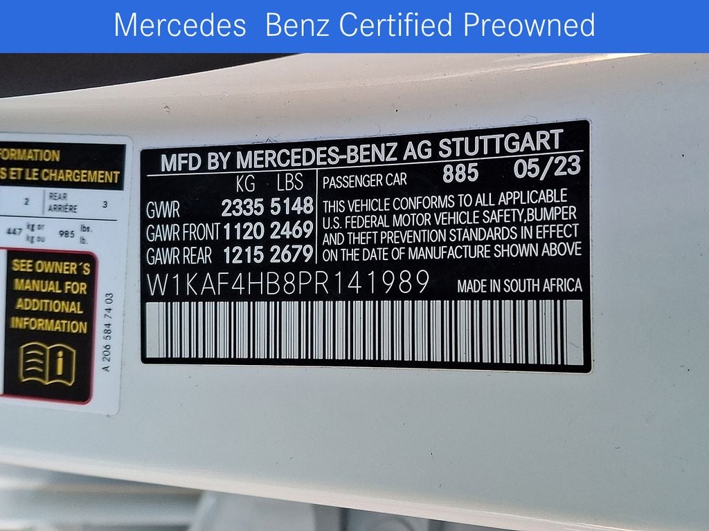 2023 Mercedes-Benz C-Class C 300 4MATIC®