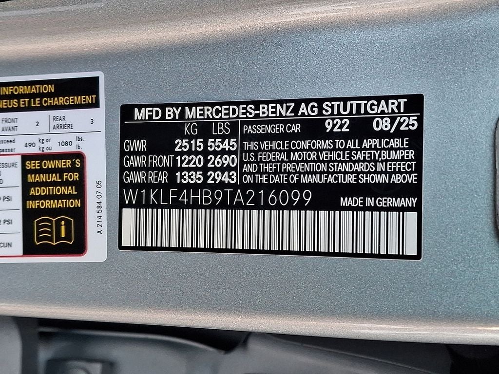 2026 Mercedes-Benz E-Class E 350 4MATIC®