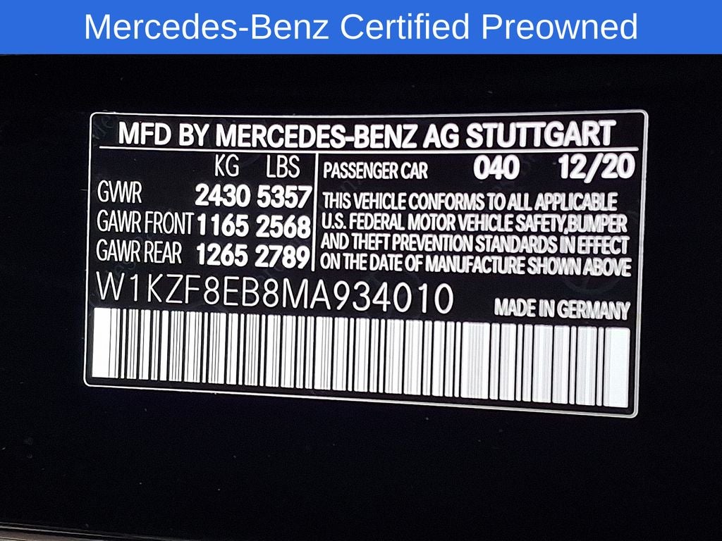 2021 Mercedes-Benz E-Class E 350 4MATIC®