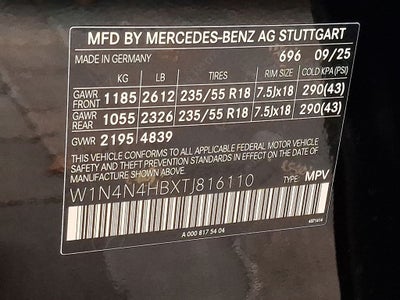 2026 Mercedes-Benz GLA GLA 250 4MATIC®