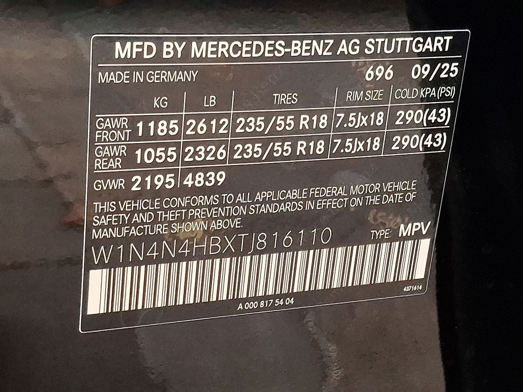 2026 Mercedes-Benz GLA GLA 250 4MATIC®