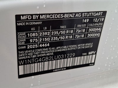 2020 Mercedes-Benz GLA GLA 250 4MATIC®