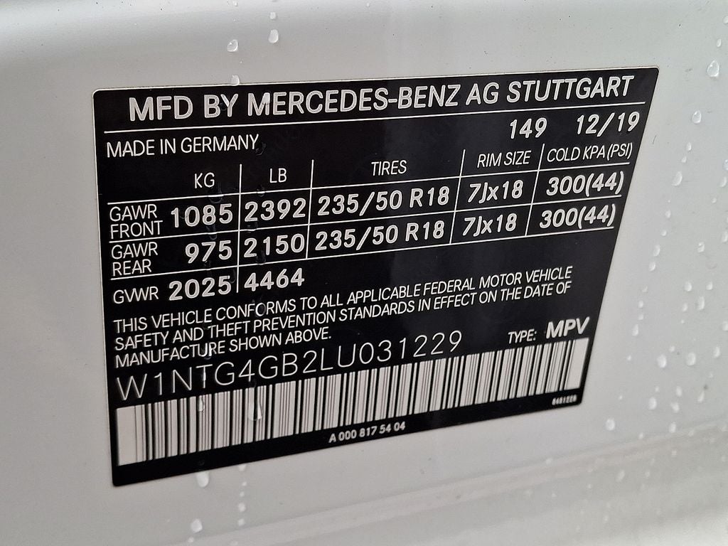 2020 Mercedes-Benz GLA GLA 250 4MATIC®