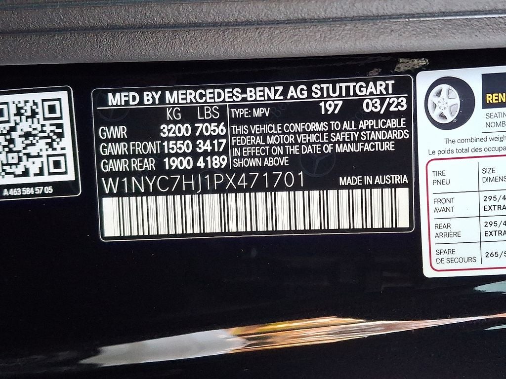 2023 Mercedes-Benz G-Class G 63 AMG® 4MATIC®