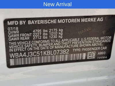 2019 BMW 4 Series 430i Gran Coupe