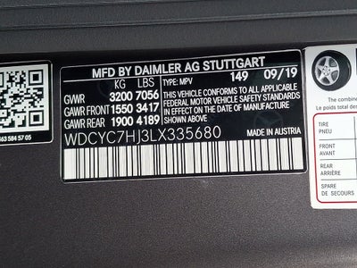 2020 Mercedes-Benz G-Class G 63 AMG® 4MATIC®