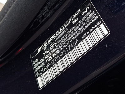 2018 Mercedes-Benz C-Class C 300 4MATIC®