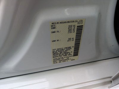 2013 Nissan Altima 2.5 S