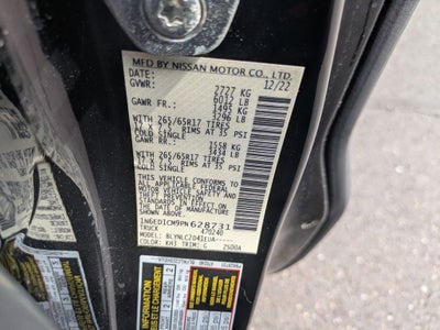 2023 Nissan Frontier SV