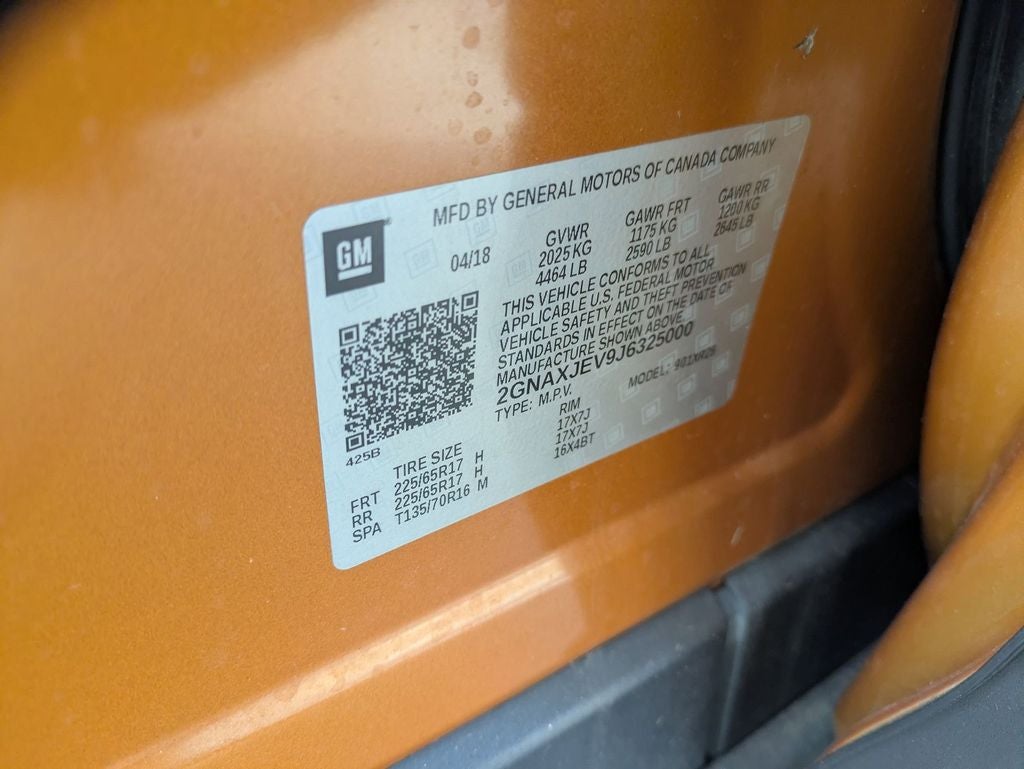 2018 Chevrolet Equinox LT