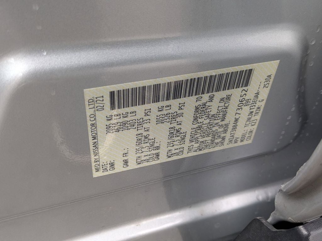 2021 Nissan Rogue SV