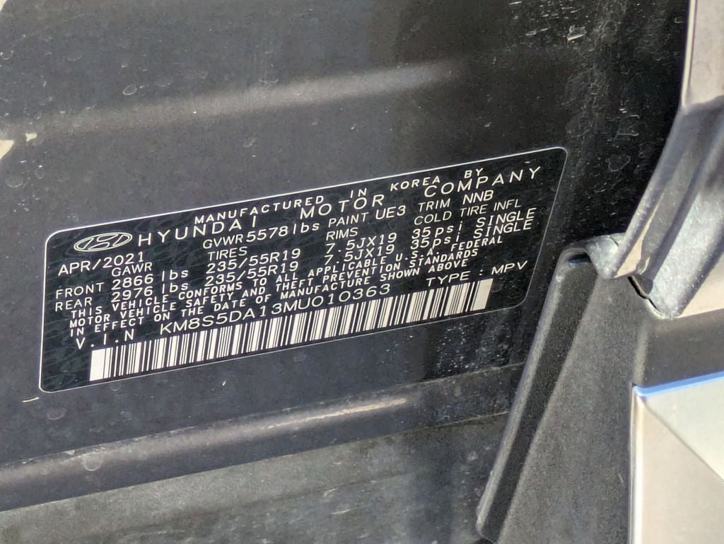 2021 Hyundai Santa Fe Hybrid Limited