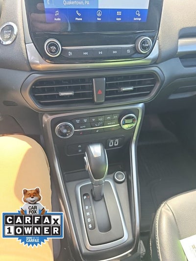 2022 Ford EcoSport SES