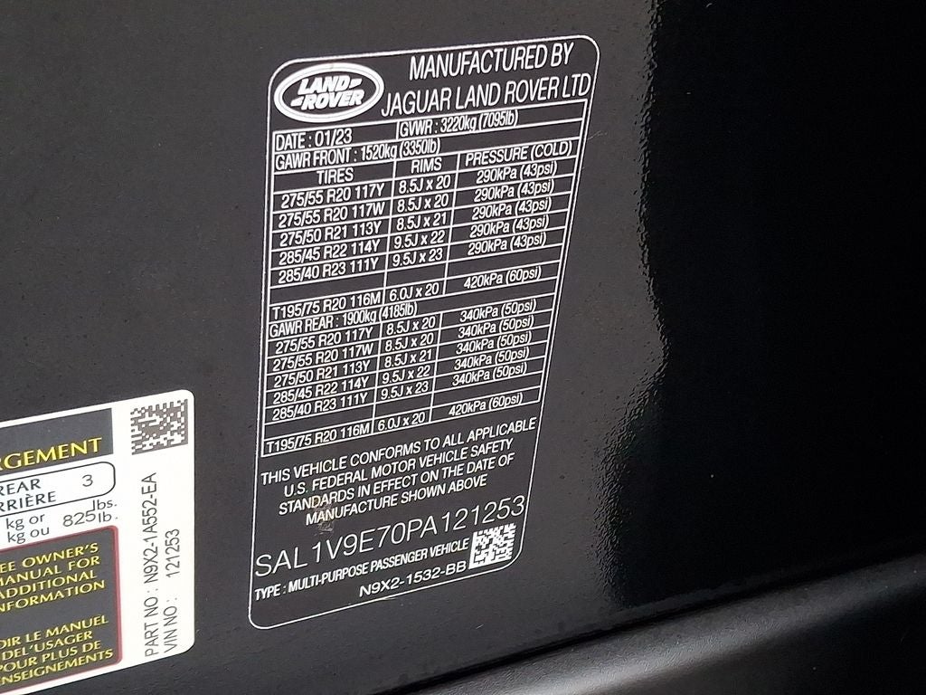 2023 Land Rover Range Rover Sport First Edition