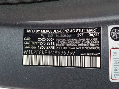 2021 Mercedes-Benz E-Class E 63 S AMG® 4MATIC®