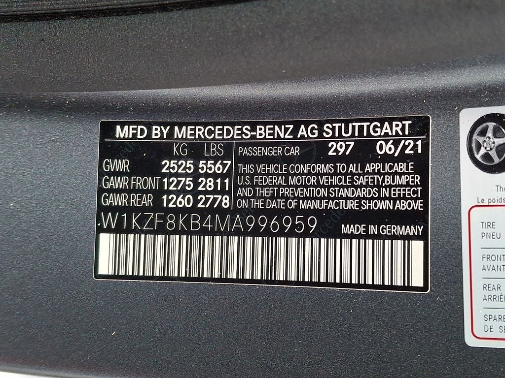 2021 Mercedes-Benz E-Class E 63 S AMG® 4MATIC®