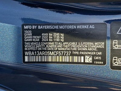 2021 BMW 4 Series M440i xDrive