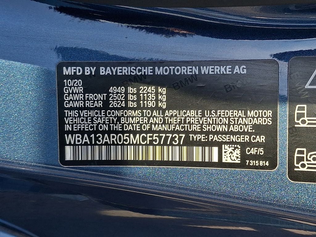 2021 BMW 4 Series M440i xDrive