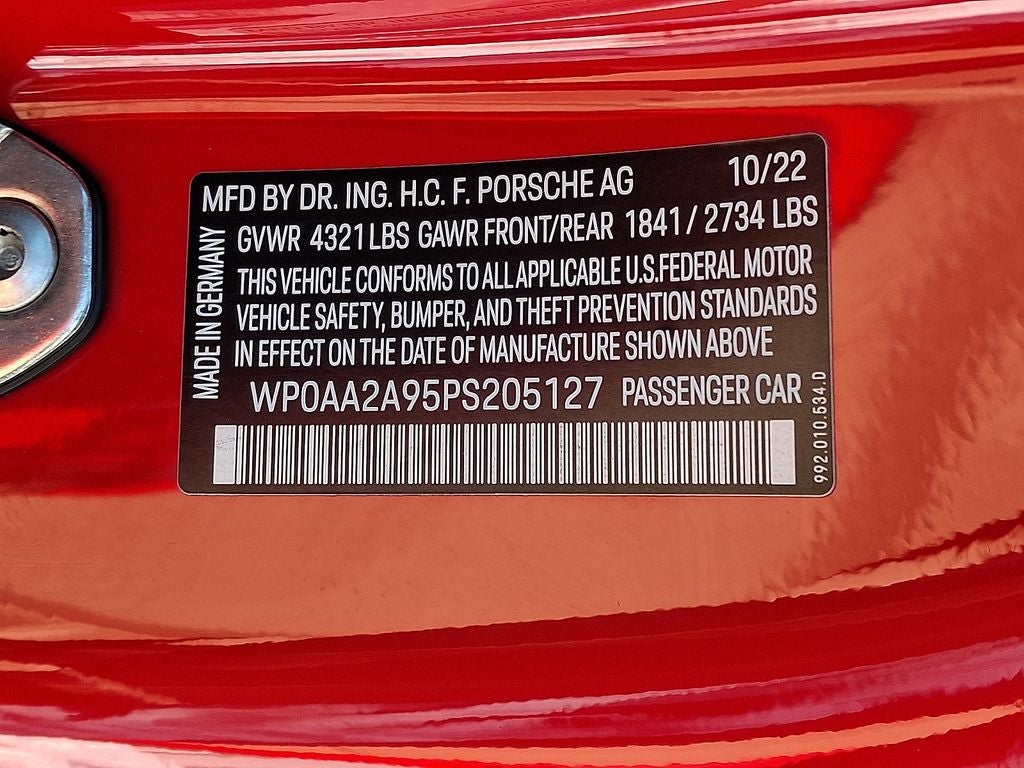 2023 Porsche 911 Carrera